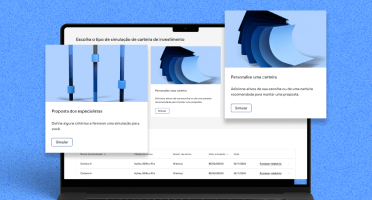 Tela de computador que mostra o novo Simulador de Renda Variável do Content